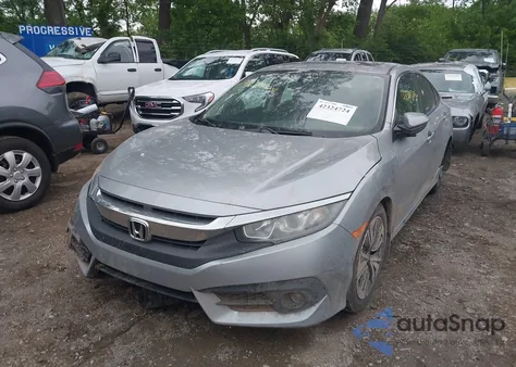 2016 Honda Civic Ex-T из США, поврежденный, VIN 19XFC1F35GE000392